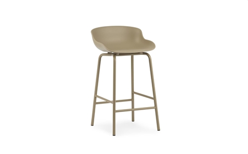 Bild von Normann Copenhagen Hyg Barhocker SH: 65 cm – Sand/Stahl