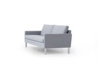 Bild von Mogens Hansen MH2615 3-Personen-Sofa L: 210 cm – Capture 4102/Gebürsteter Stahl