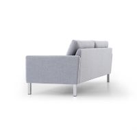 Bild von Mogens Hansen MH2615 3-Personen-Sofa L: 210 cm – Capture 4102/Gebürsteter Stahl