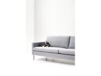 Bild von Mogens Hansen MH2615 3-Personen-Sofa L: 210 cm – Capture 4102/Gebürsteter Stahl