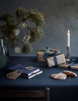 Bild von Rosendahl Karen Blixens Weihnachten geflochtenes Weihnachtsherz H: 10,8 cm – versilbert OUTLET