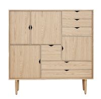 Bild von Andersen Furniture Unique Highboard 131x43x133 cm - Eg