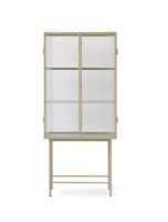 Bild von Ferm Living Haze Vitrine 155 x 70 cm – Schilfrohrglas/Kaschmir