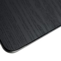 Bild von Please Wait to be Seated Tubby Tube Tisch 200 x 90 cm – Schwarz/Schwarz