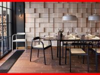 Bild von Please Wait to be Seated Tubby Tube Tisch 270 x 90 cm – Schwarz/Schwarz