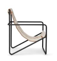 Bild von Ferm Living Desert Chair Kids H: 55,5 cm - Schwarz/Form