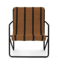 Bild von Ferm Living Desert Chair Kids H: 55,5 cm - Schwarz/Streifen