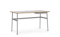 Bild von Normann Copenhagen Journal-Schreibtisch L: 130 cm – Grau