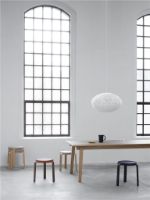 Bild von Normann Copenhagen Hahnhocker H: 43 cm - Schwarz/Schwarz