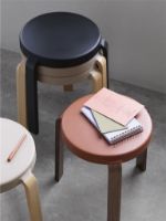 Bild von Normann Copenhagen Hahnhocker H: 43 cm - Schwarz/Schwarz