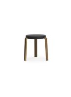 Bild von Normann Copenhagen Tap Hocker H: 43 cm – Walnuss/Schwarz