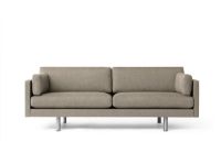 Bild von Erik Jørgensen EJ220 2052 2 Pers. Sofa 86 L: 185 cm – Foss 242/Chrom