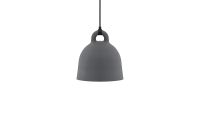 Bild von Normann Copenhagen Bell Pendelleuchte klein H: 37 cm – Grau