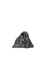 Bild von Ferm Living Stone Kerzenhalter Groß H: 6,8 cm – Schwarzes Aluminium
 AUSLAUF OUTLET