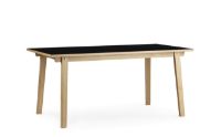 Bild von Normann Copenhagen Slice Tisch 84x160 cm - Eiche/Linoleum