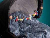 Bild von Kay Bojesen Babies Kinderwagenkette L: 52 cm - Mehrfarbig