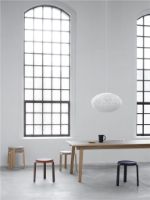 Bild von Normann Copenhagen Slice Tisch 90x300 cm - Eiche/Linoleum