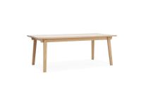 Bild von Normann Copenhagen Slice Tisch 90x200 cm - Eiche