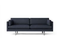 Bild von Erik Jørgensen EJ220 2062 2 Pers. Sofa 100 L: 212 cm – Foss 772/Chrom