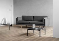 Bild von Erik Jørgensen EJ220 2062 2 Pers. Sofa 100 L: 212 cm – Foss 772/Chrom