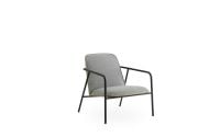 Bild von Normann Copenhagen Pad Lounge Chair Low – Schwarzer Stahl / LDS 16