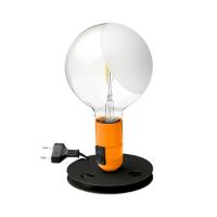 Bild von FLOS Lampadina Tischleuchte H: 24 cm - Orange