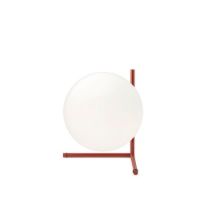 Bild von FLOS IC Lights Tischlampe T2 H: 35 cm - Rot Burgund