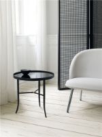 Bild von Normann Copenhagen Lug Tisch Klein Ø: 50 cm - Schwarz