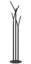 Bild von FROST WISHBONE Servieraufzug H: 175 cm – Mattschwarz/Poliertschwarz