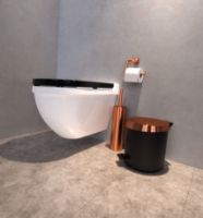 Bild von FROST NOVA2 Toilettenpapierhalter 1 11,5 x 14,5 cm – Gebürstetes Kupfer