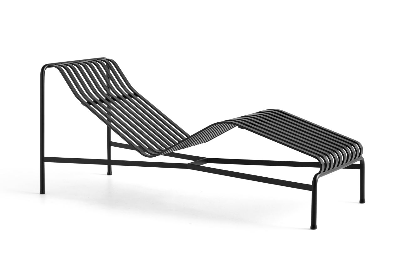 Bild von HAY Palissade Lounge Chair L: 164,5 cm - Anthrazit