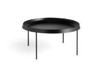 Bild von HAY Tulou Couchtisch Ø: 75 cm - Schwarz/Schwarz