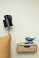 Bild von Hübsch Schubladenbox aus Leder, 30 x 20 cm – Eiche