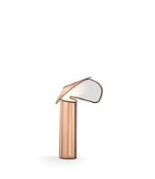 Bild von FLOS Chiara T Tischlampe H: 41cm - Roségold/Oxidroter Rand OUTLET