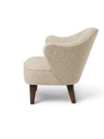 Bild von Audo Copenhagen Ginger Signature Lounge Chair SH: 40 cm - Sacho Zero Boucle 001/Smoked Fig