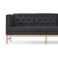 Bild von Fredericia Furniture Erik Jørgensen EJ 315-2 2 Pers. Sofa L: 153 cm – Mood 2101 Anthrazit/Seifenbehandelte Eiche