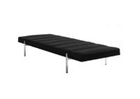 Bild von Skipper Capri Daybed L: 200 cm – Schwarzes Leder