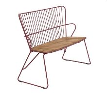 Bild von HOUE Paon Bench SH: 46 cm - Paprika