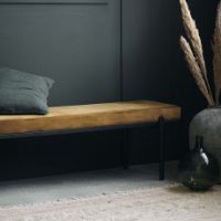 Bild von House Doctor Lao Bench L: 160 cm – Dunkeloliv