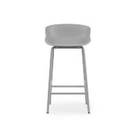 Bild von Normann Copenhagen Hyg Barhocker SH: 65 cm – Grau/Stahl