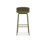 Bild von Normann Copenhagen Hyg Barhocker vorne gepolstert SH: 75 cm – Interfuse/Stahl