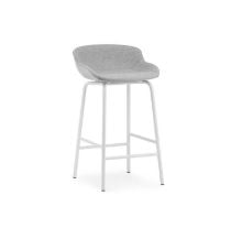 Bild von Normann Copenhagen Hyg Barhocker Vollgepolstert SH: 65 cm – Serendipity/Stahl