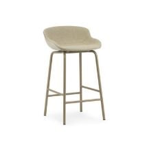 Bild von Normann Copenhagen Hyg Barhocker Voll gepolstert SH: 65 cm – Upminster/Stahl