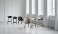 Bild von Normann Copenhagen Hyg Barhocker SH: 75 cm – Schwarz/Stahl