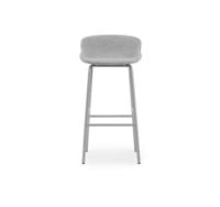 Bild von Normann Copenhagen Hyg Barhocker vorne gepolstert SH: 75 cm – Partner/Stahl