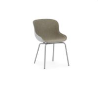 Bild von Normann Copenhagen Hyg Esszimmerstuhl Gepolsterte Vorderseite SH: 46 cm – Serendipity/Stahl