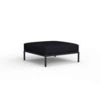 Bild von HOUE Level Lounge Ottoman 81x81 cm – Rußgrau