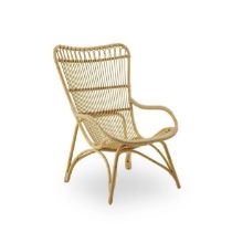 Bild von Sika-Design Monet Sessel SH: 40 cm - Alurattan Natur