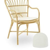 Bild von Sika-Design Kissen für Margret Exterior Dining Chair 42x45 cm - B450 Tempotest Weiß