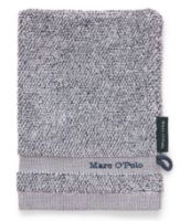 Bild von Marc O'Polo Handtuch Melange 50x100cm - Marine/Hellsilber OUTLET